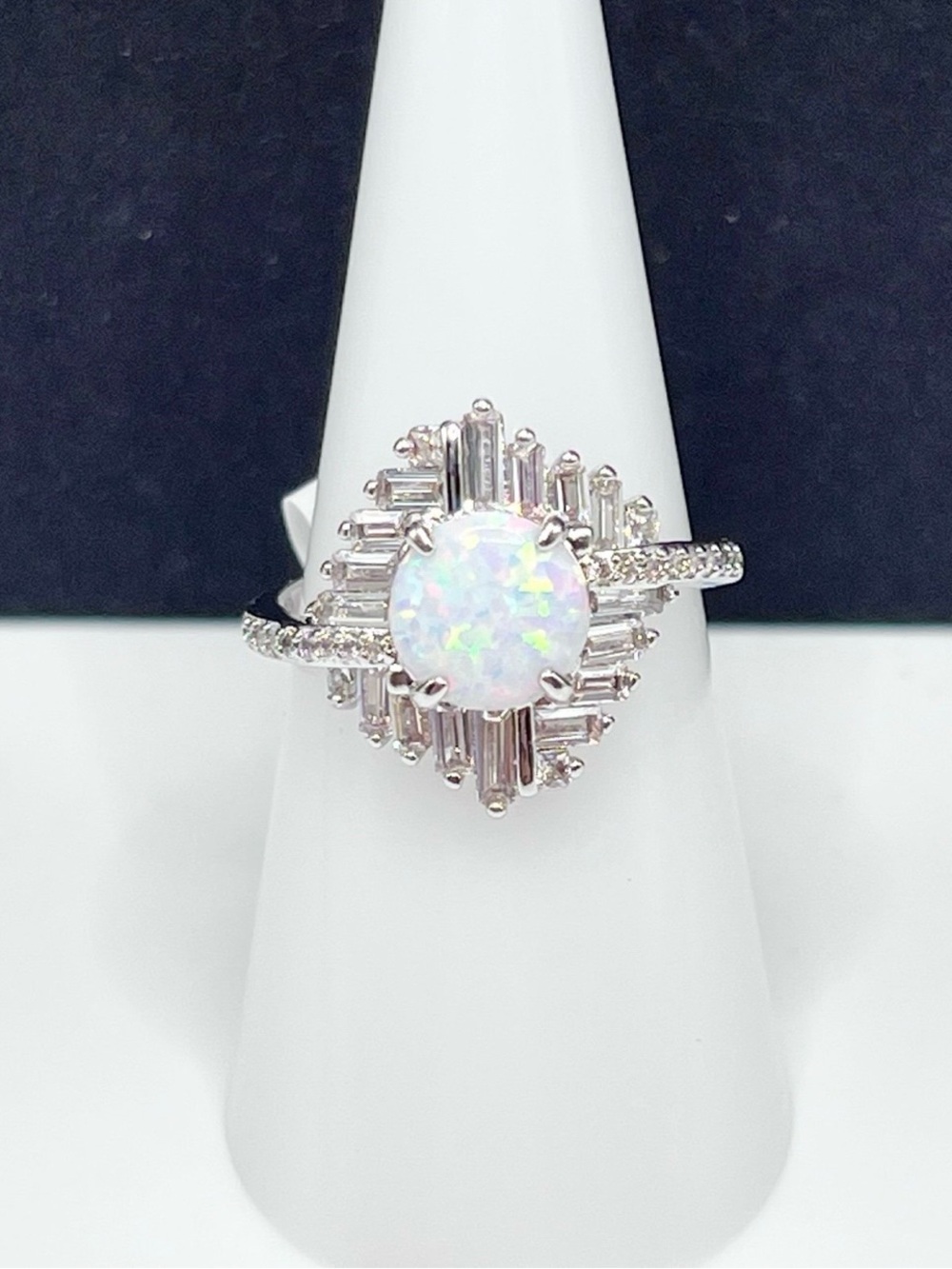 Bomb Party BP October Ring From The First Spark Size 7